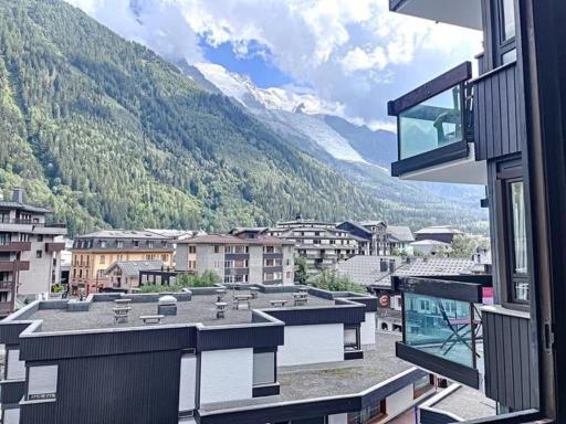 Studio Dent Du Caiman, Chamonix Hyper Centre, Parking, Vue Mont Blanc Exterior foto